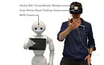 Virtual Reality Teleoperation of a Humanoid Robot Using Markerless Human Upper Body Pose Imitation